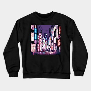 Cyberpunk Street Crewneck Sweatshirt